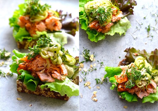 LUKSUS RUGBRØD MED LAKS